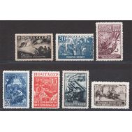  1942. СССР. 737-743. Великая Отечественная война 1941-1945 гг. 7 марок, фото 1 