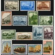  1947. СССР. 1073-1087. 800-летие Москвы. 15 марок, фото 1 