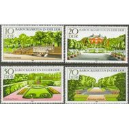  1980. Германия. ГДР. 2486-2489. Барокко. Сады. 4 Марки. MNH., фото 1 