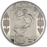  5 гривен 2011 «Кузнец» Украина, фото 1 