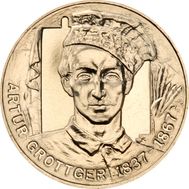  2 злотых 2010 «Артур Гротгер (1837 — 1867)» Польша, фото 1 