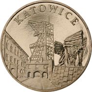  2 злотых 2010 «Катовице» Польша, фото 1 