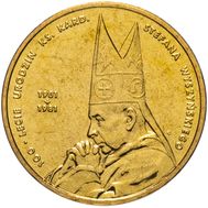  2 злотых 2001 «100-летие со дня рождения кардинала Стефана Вышинского» Польша, фото 1 