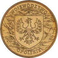  2 злотых 2004 «Опольское воеводство» Польша, фото 1 