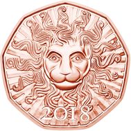  5 евро 2018 «Сила льва» Австрия, фото 1 