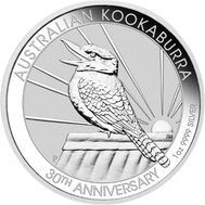  1 доллар 2020 «Кукабарра. 30-летие серии» Австралия (1 унция) UNC, фото 1 
