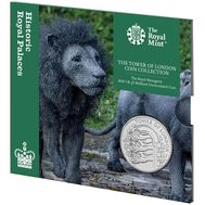  5 фунтов 2020 «Королевский зверинец. Лондонский Тауэр» Великобритания (в буклете), фото 1 