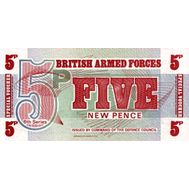  5 пенсов 1972 (Британские вооруженные силы в Западном Берлине) Великобритания Пресс, фото 1 