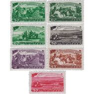  1948. СССР. 1183-1189. За досрочное выполнение первого послевоенного пятилетнего плана. Сельское хозяйство. 7 марок, фото 1 