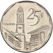  25 сентаво 2003 Куба, фото 1 