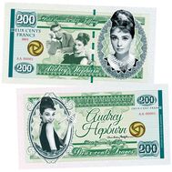  200 франков «Одри Хепберн. Завтрак у Тиффани» Франция, фото 1 