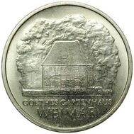  5 марок 1982 «Садовый домик Гёте в Веймаре» Германия VF-XF, фото 1 