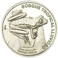  50 колонов 2023 (2025) «Лягушка» Коста-Рика, фото 1 