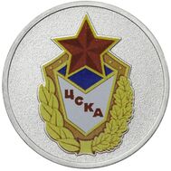  25 рублей 2025 «ЦСКА. Футбольные клубы» (цветная) в блистере, фото 1 
