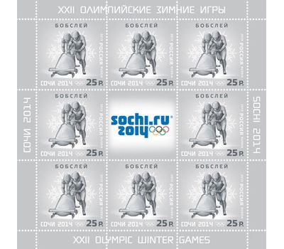  3 листа «XXII Олимпийские зимние игры 2014 года в г. Сочи. Олимпийские зимние виды спорта» 2013, фото 2 