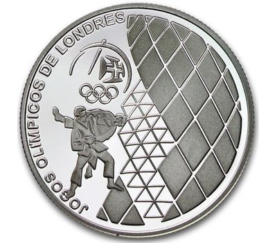  Монета 2,5 евро 2012 «Летние Олимпийские игры 2012 в Лондоне» Португалия, фото 1 