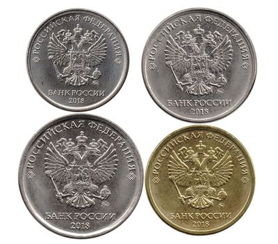  Комплект разменных монет России 2018 г. (4 монеты), фото 2 