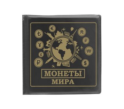  Набор нумизмата «Монеты Мира» чёрный (с лупой), фото 4 