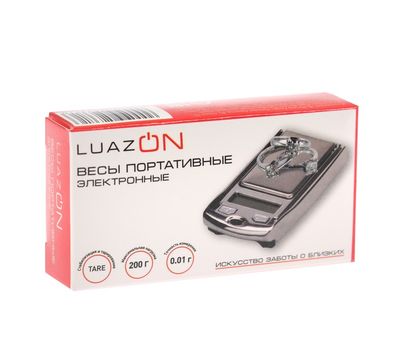  Весы LuazON LVU-03 электронные, до 200 грамм, фото 5 