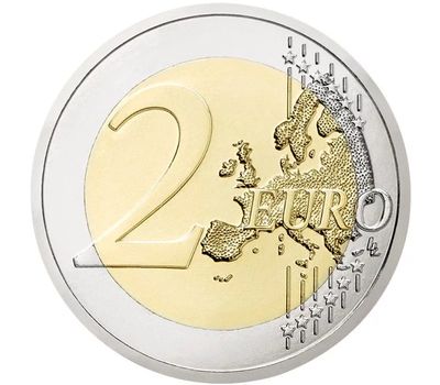  Монета 2 евро 2019 «500-летие кругосветного плавания Магеллана» Португалия, фото 2 