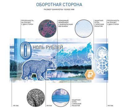  Сувенирная банкнота 0 рублей «Исаакиевский собор», фото 4 