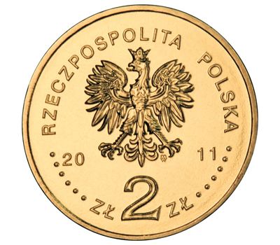  Монета 2 злотых 2011 «Гдыня» Польша, фото 2 