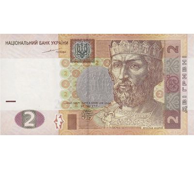  Банкнота 2 гривны 2004 Украина Пресс, фото 1 