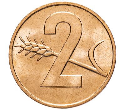  Монета 2 раппена 1969 Швейцария, фото 1 