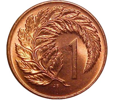  Монета 1 цент 1971 Новая Зеландия, фото 1 