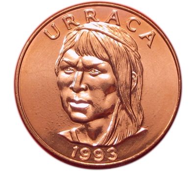  Монета 1 сентесимо 1993 Панама, фото 1 