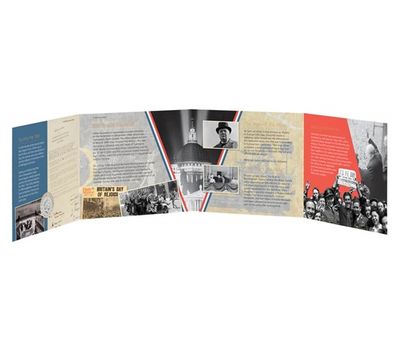  Монета 2 фунта 2020 «75 лет Победе» Великобритания (в буклете), фото 5 