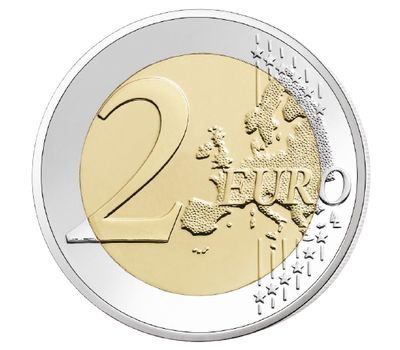  Монета 2 евро 2020 «Медицинские исследования: HEROS» Франция (в коинкарте), фото 3 