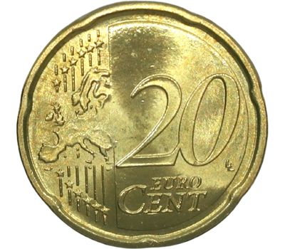  Монета 20 евроцентов 2018 Сан-Марино, фото 1 