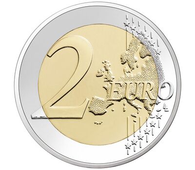  Монета 2 евро 2022 «200-летие первой греческой Конституции» Греция, фото 2 