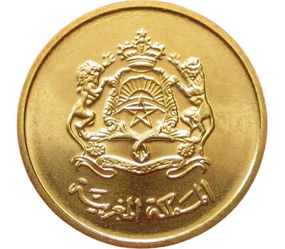  Монета 10 сантимов 2002 Марокко, фото 2 