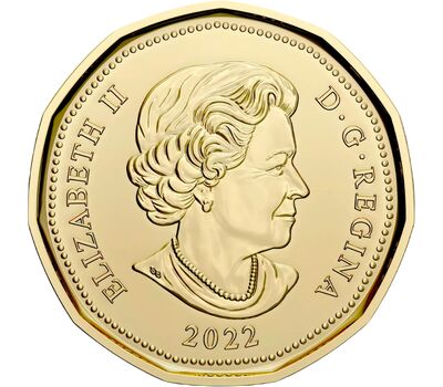  Монета 1 доллар 2022 «Пианист Оскар Петерсон» Канада, фото 2 