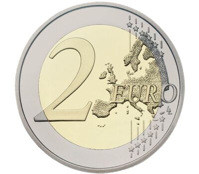  Монета 2 евро 2024 «Выборы как основа демократии» Финляндия, фото 2 
