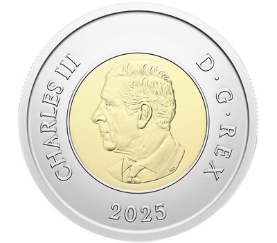  Монета 2 доллара 2025 «Неизвестный солдат. 25 лет репатриации» Канада, фото 2 