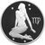  Серебряная монета 3 рубля 2003 «Дева», фото 1 