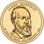  Монета 1 доллар 2011 «20-й президент Джеймс Гарфилд» США (случайный монетный двор), фото 1 