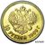  10 рублей 1909 (червонец) Николай II (копия под золото), фото 2 