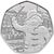  Монета 50 пенсов 2018 «Медвежонок Паддингтон у Букингемского дворца» Великобритания, фото 1 