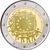  Монета 2 евро 2015 «30 лет флагу ЕС» Бельгия, фото 1 
