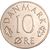  Монета 10 эре 1973 Дания, фото 1 