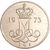  Монета 10 эре 1973 Дания, фото 2 