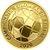  Монета 50 бани 2021 «Чемпионат по футболу ЕВРО-2020» Румыния, фото 2 