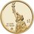  Монета 1 доллар 2021 «Ральф Баер, игровая приставка. Нью-Гэмпшир» D (Американские инновации), фото 2 