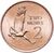  Монета 2 нгве 1983 Замбия, фото 2 