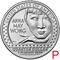  25 центов 2022 «Анна Мэй Вонг» (Выдающиеся женщины США) P, фото 1 