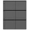  Лист двусторонний Гранд 250х310 на 12 ячеек (на черной основе), фото 1 